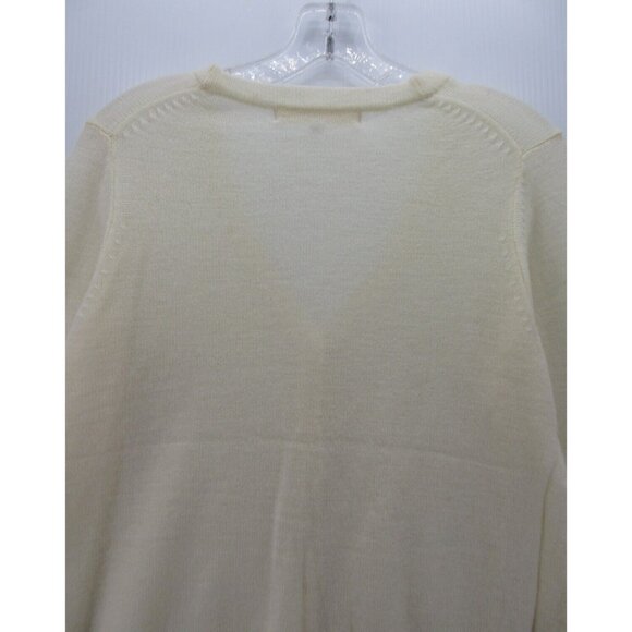 Marika Charles Sweater 1 Cardigan Button Down V-Neck Knit Small - Picture 7 of 9